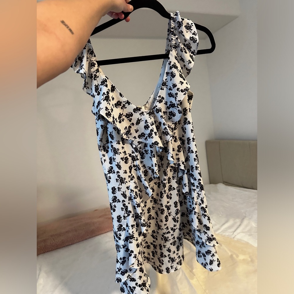 Off the Shoulder Floral Dress